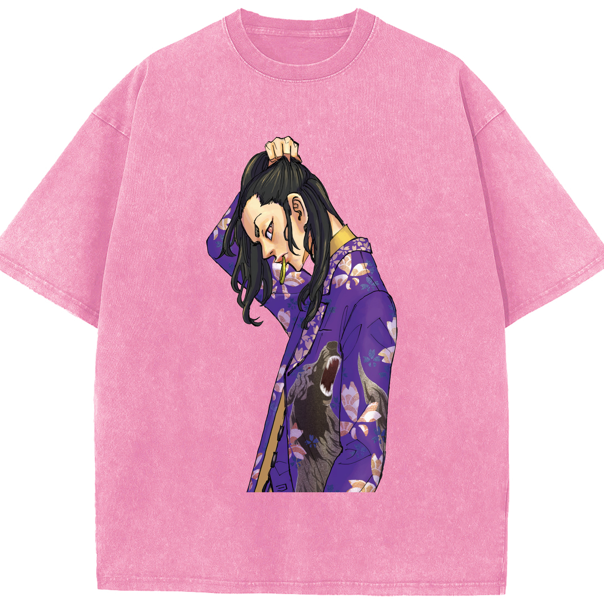 （画像用） 東京リベンジャーズ Tokyo Revengers 綿100% ヴィンテージ風 半袖Tシャツ（フロントプリント）